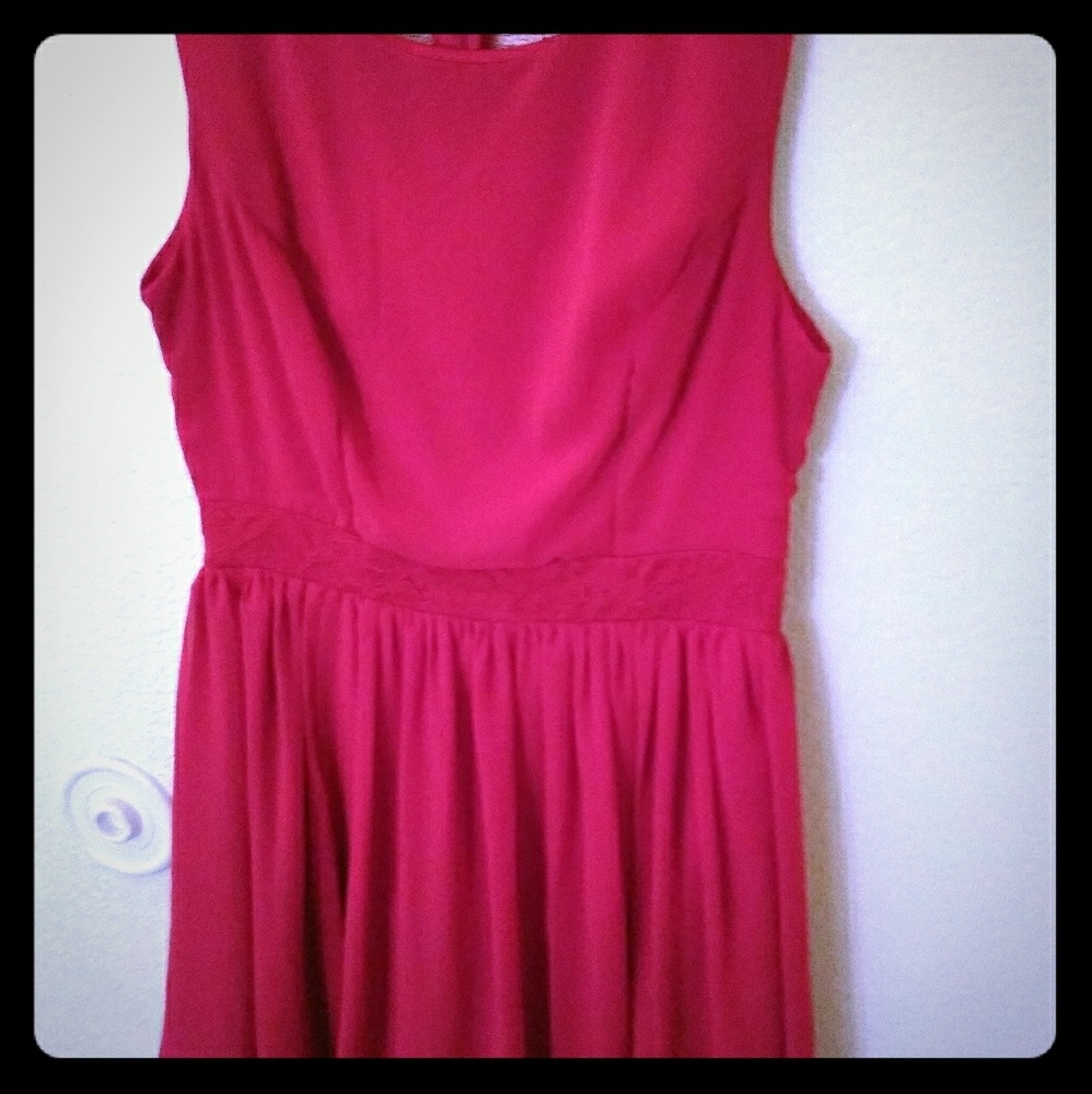 Beautiful red dress